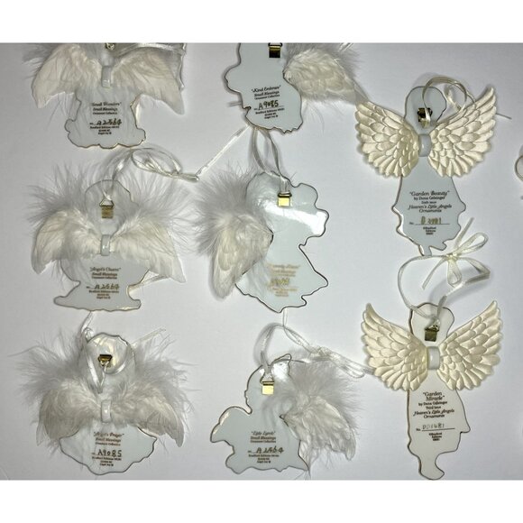 Bradford Edition Angel Christmas Ornaments LOT Heavens Little Angels Collection - Picture 7 of 8